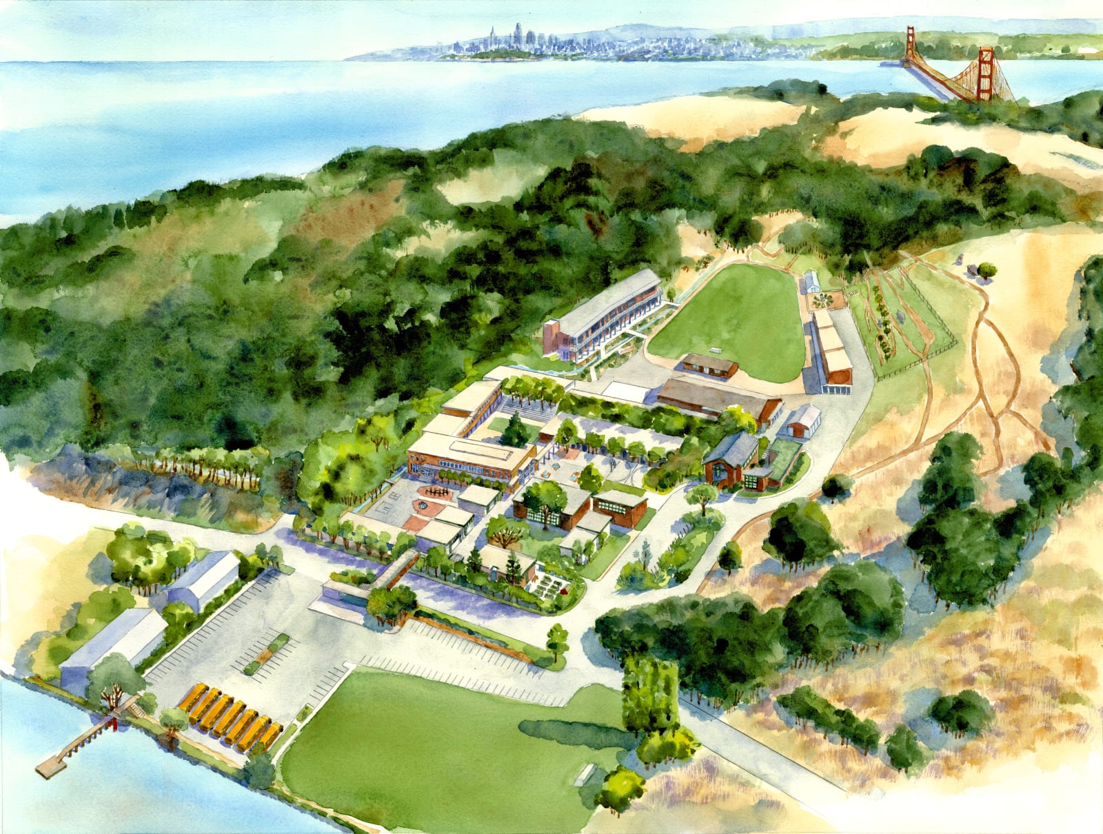 Marin Country Day School campus photo